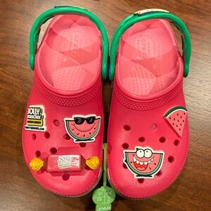Kids Watermelon Jolly Rancher Clogs